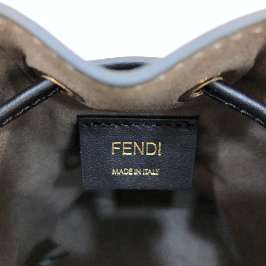 Fendi Tresor Black Leather Mini-bag - EUR FASHION