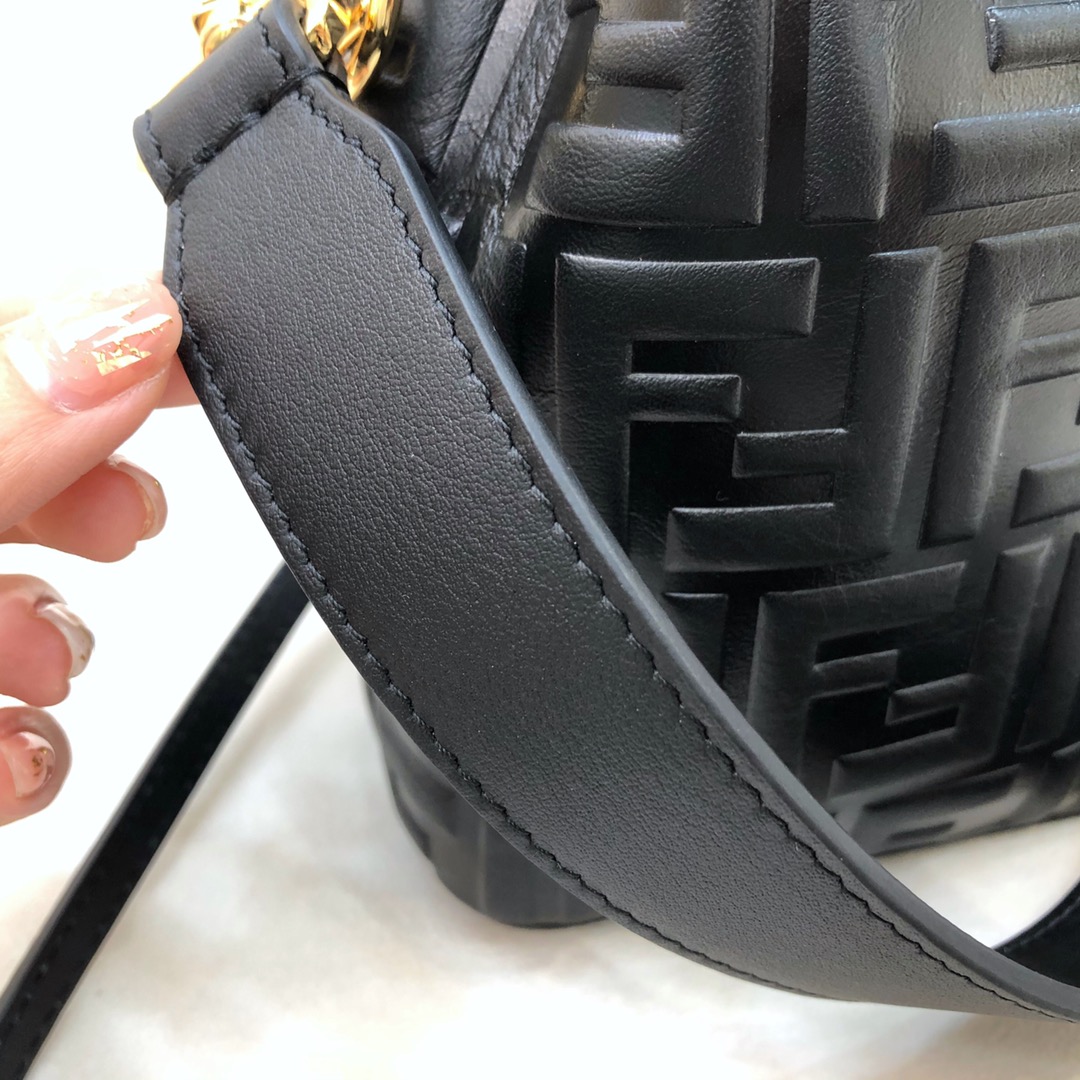 Fendi Tresor Black Leather Mini-bag - EUR FASHION