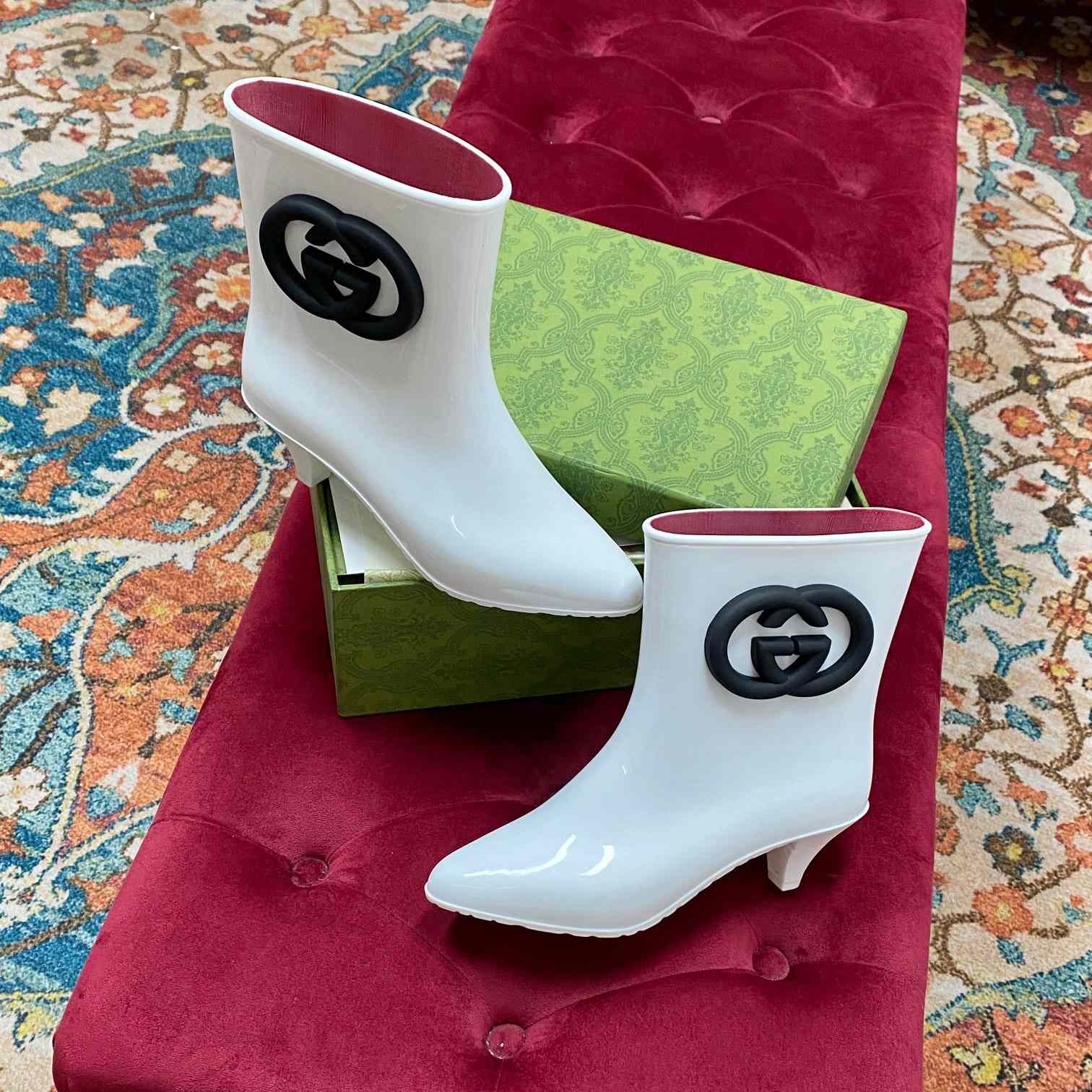 Gucci Women's Interlocking G Ankle Boot - EUR FASHION