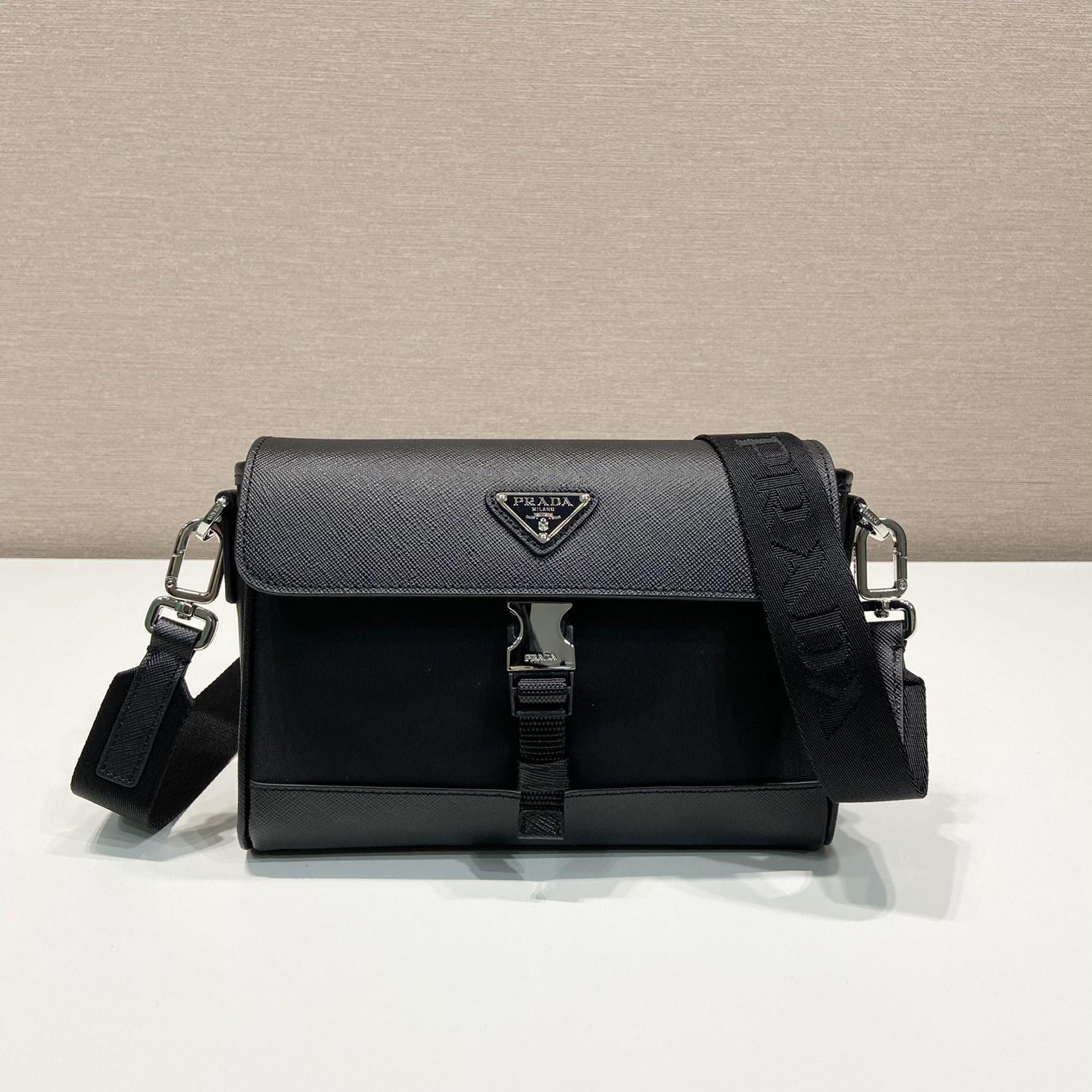 Prada Re-Nylon And Saffiano Shoulder Bag - EUR FASHION