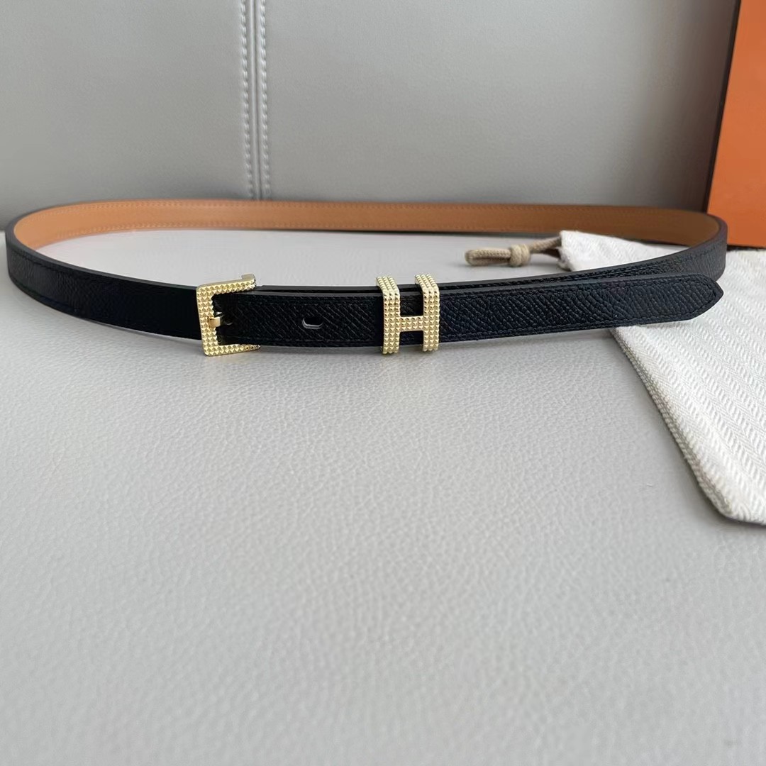 Hermes Pop H Guillochee 15 Belt - EUR FASHION