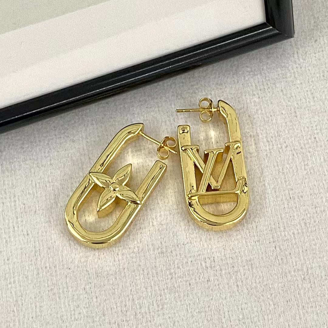 Louis Vuitton Hoop Earrings - EUR FASHION