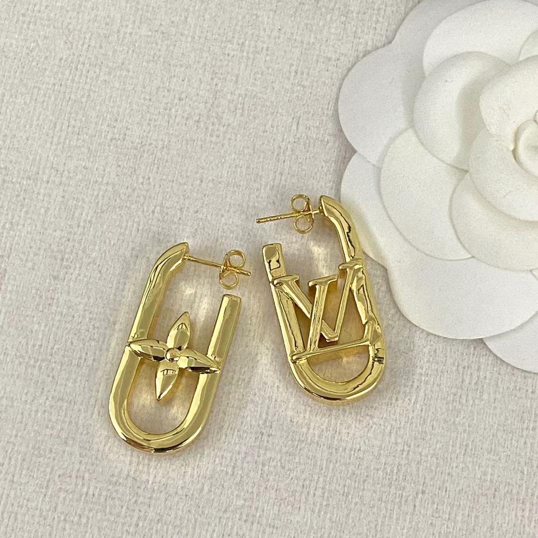 Louis Vuitton Hoop Earrings - EUR FASHION