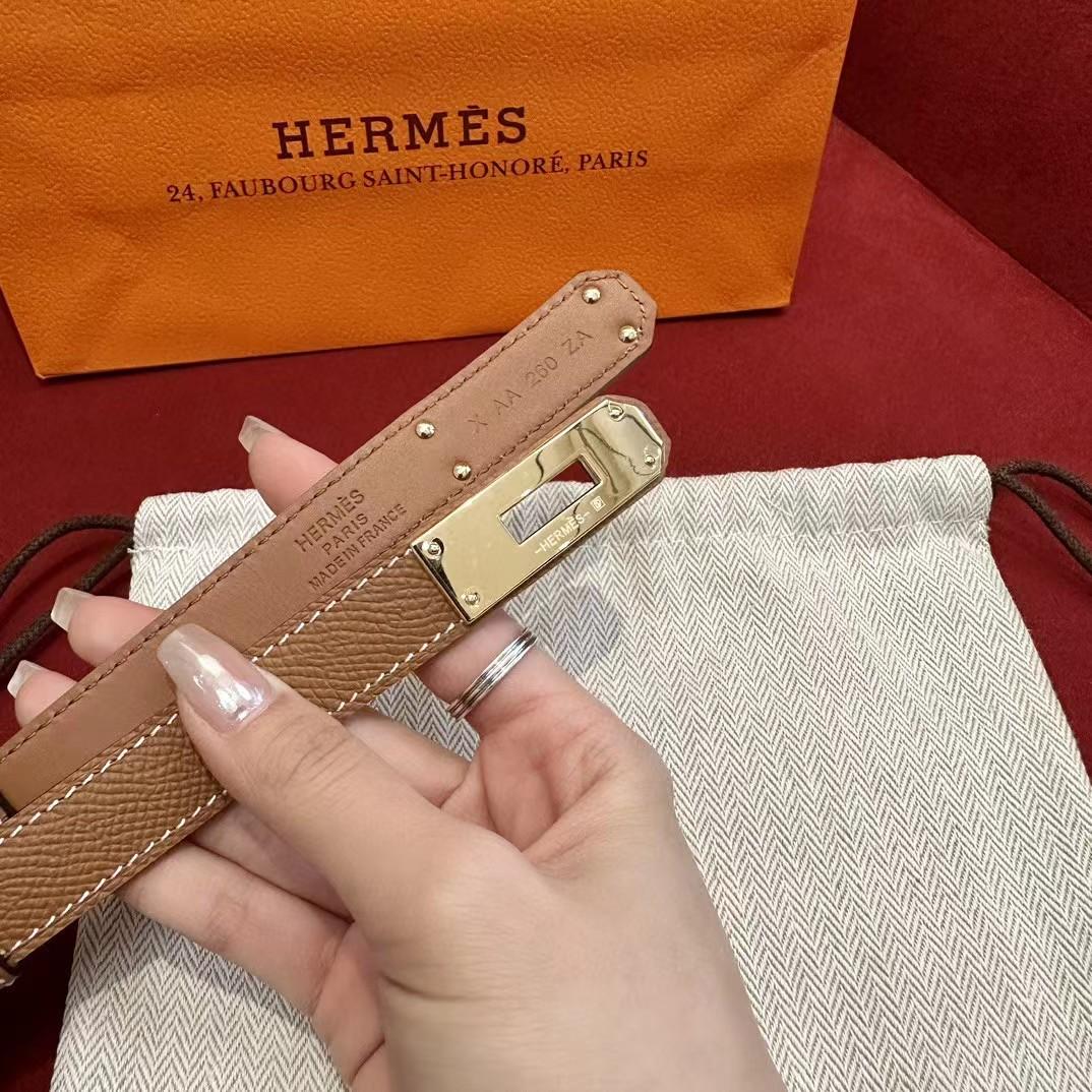 Hermes Authenticated Kelly Belt Leather - EUR FASHION