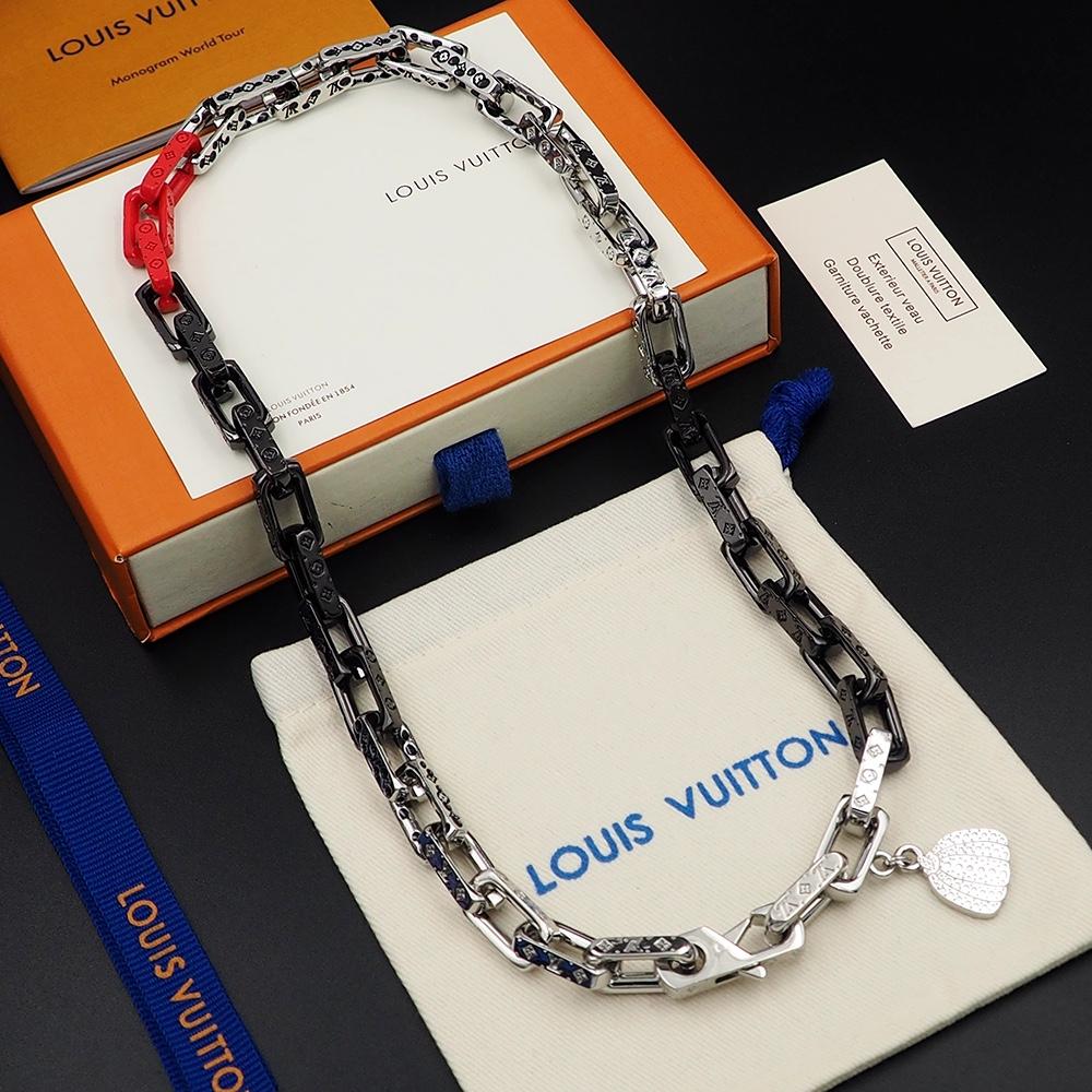 Louis Vuitton LV x YK Monogram Chain Necklace   M01087 - EUR FASHION