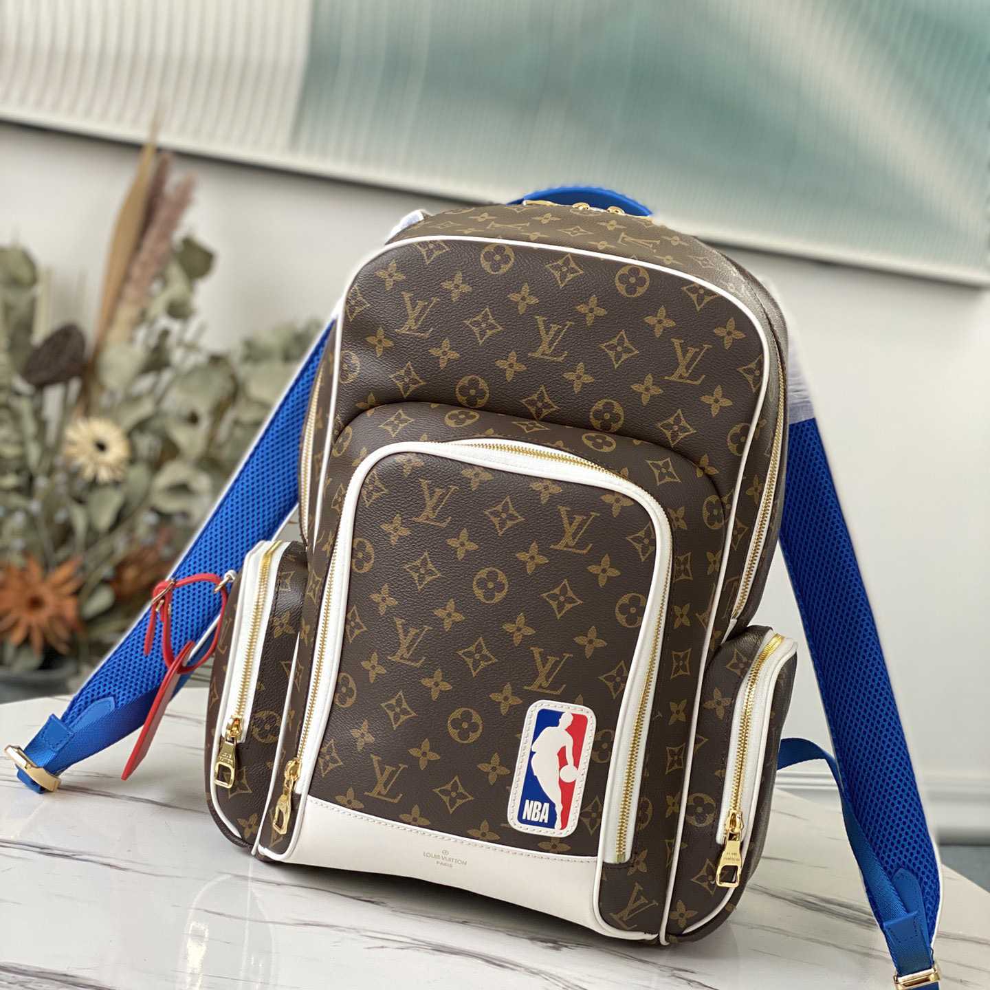 Louis Vuitton LV x NBA Basketball Backpack  (24 x 45 x 19cm)   M45581 - EUR FASHION