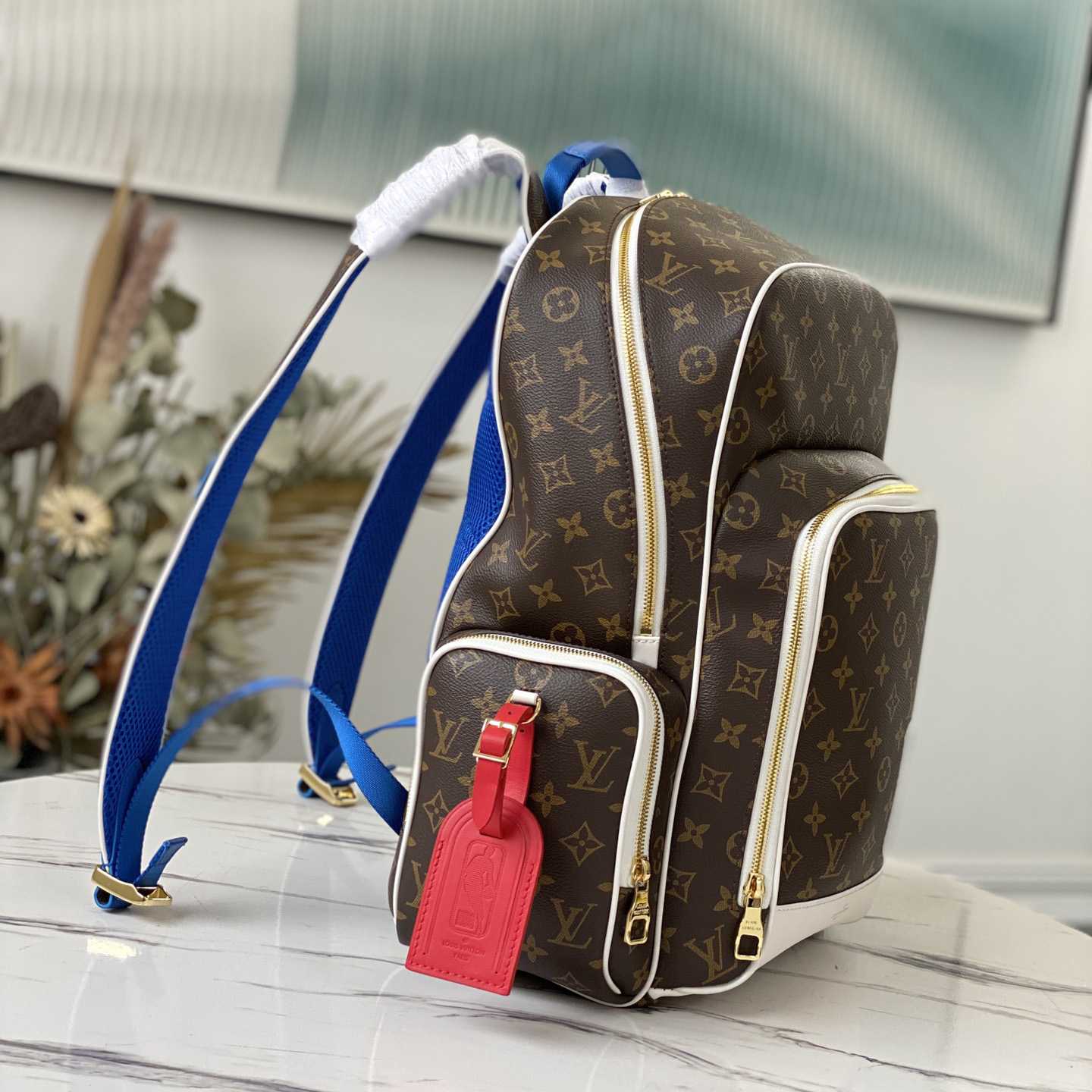 Louis Vuitton LV x NBA Basketball Backpack  (24 x 45 x 19cm)   M45581 - EUR FASHION