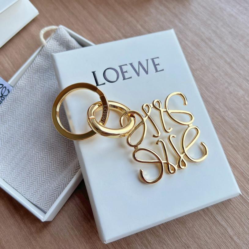 Loewe Anagram Keyring - EUR FASHION