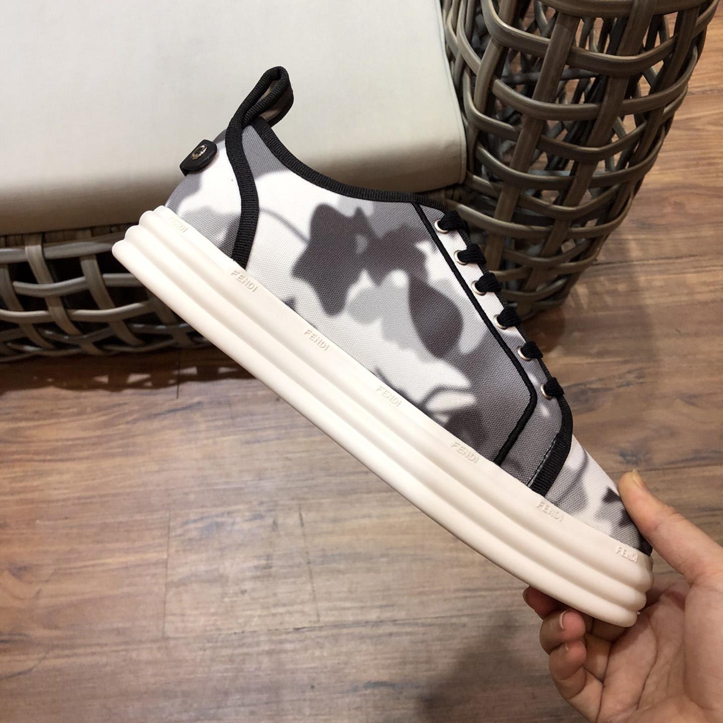 Fendi Rise Canvas Sneaker - EUR FASHION