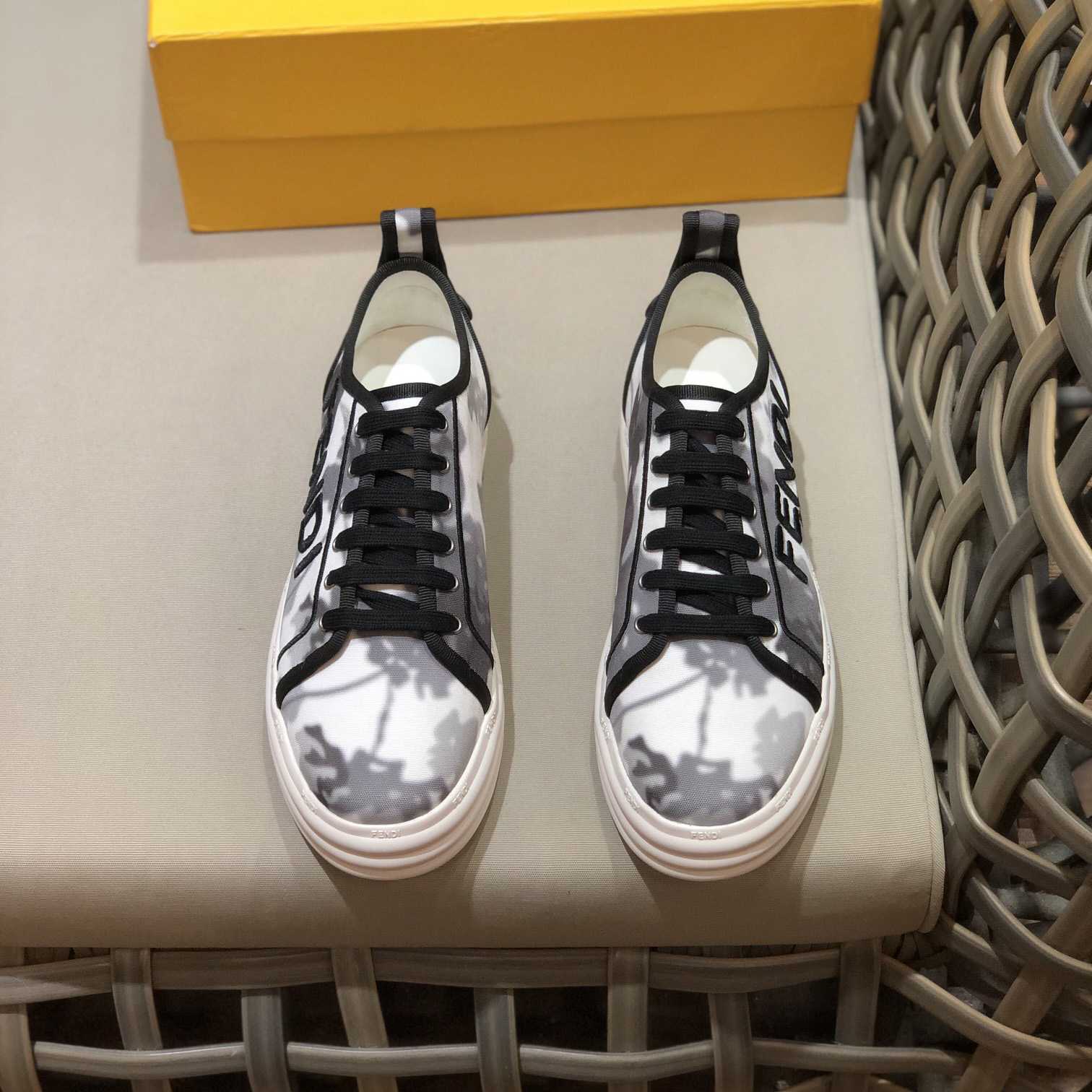 Fendi Rise Canvas Sneaker - EUR FASHION