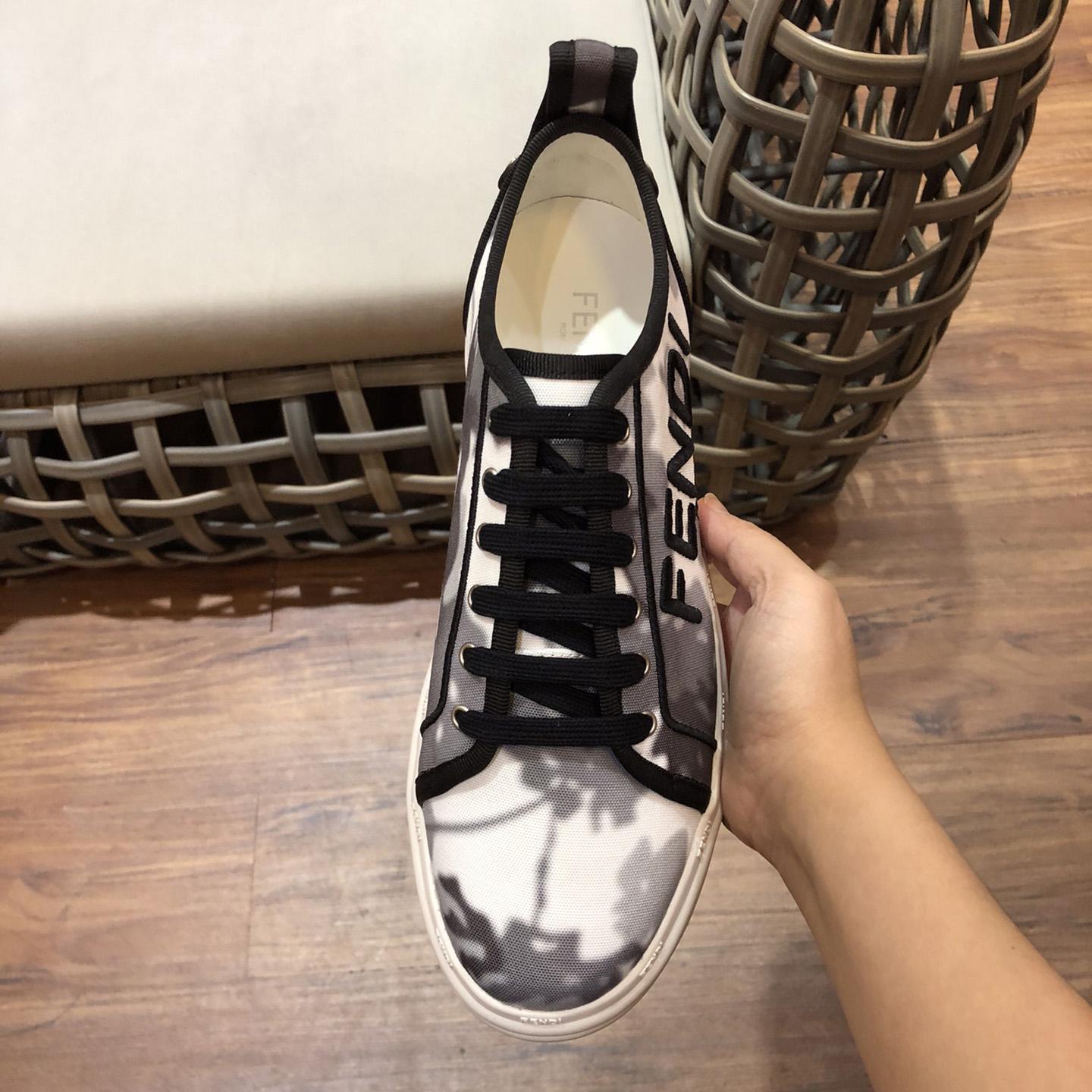 Fendi Rise Canvas Sneaker - EUR FASHION