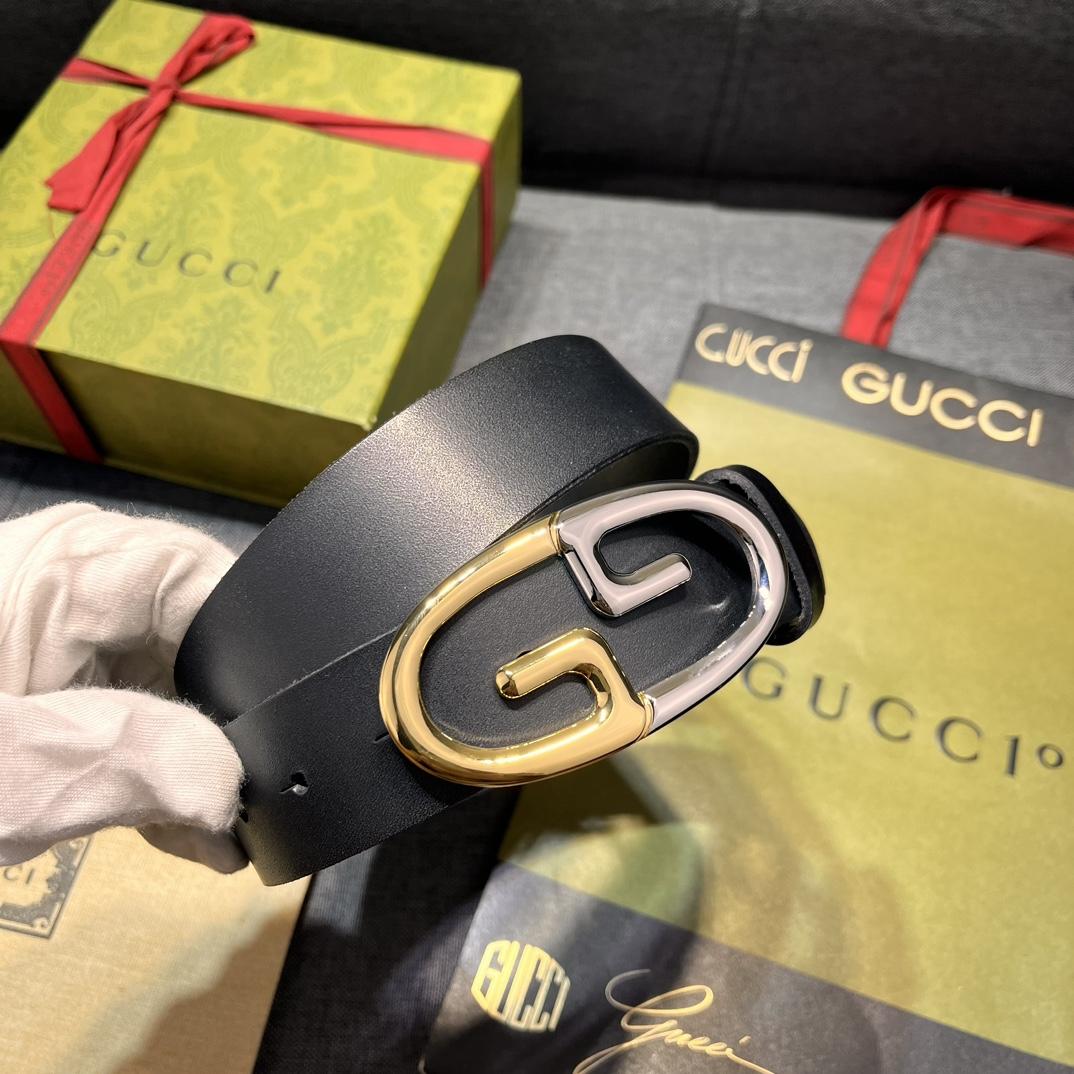 Gucci Belt With Two-toned Metal Buckle - EUR FASHION