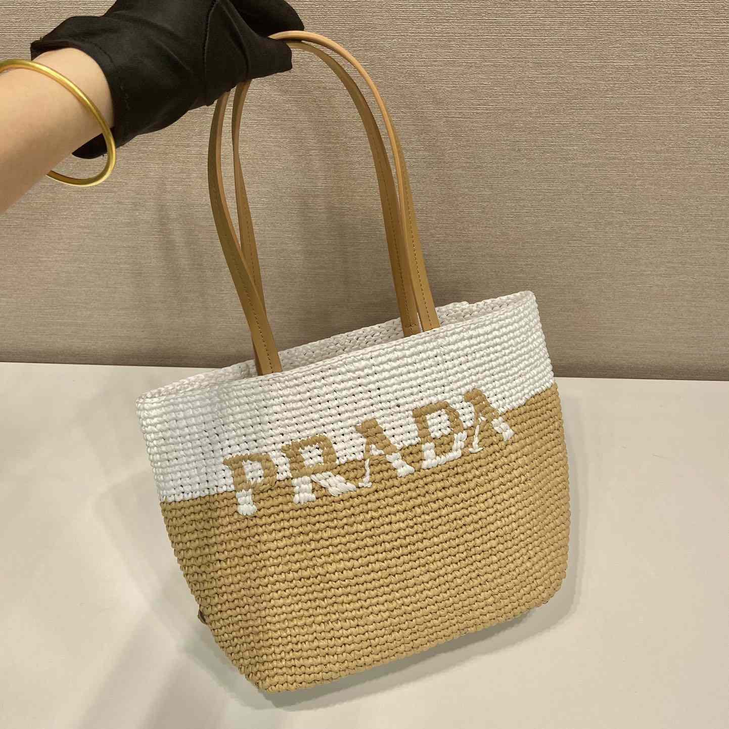 Prada Raffia Tote Bag - EUR FASHION