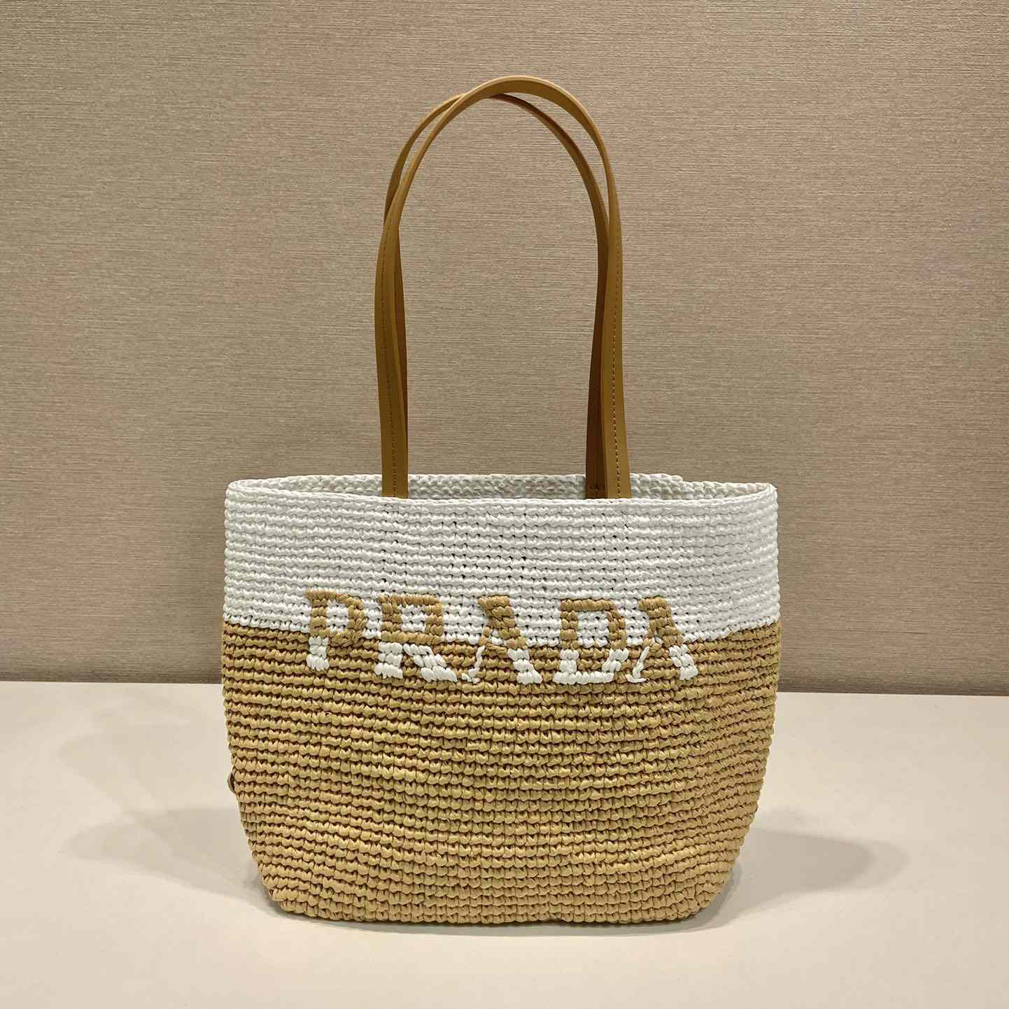 Prada Raffia Tote Bag - EUR FASHION