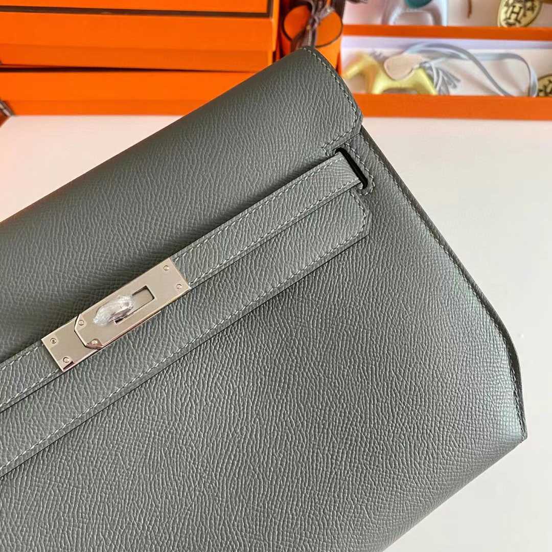 Hermes Kelly Dépêches Leather Bag (25-19-5cm) - EUR FASHION