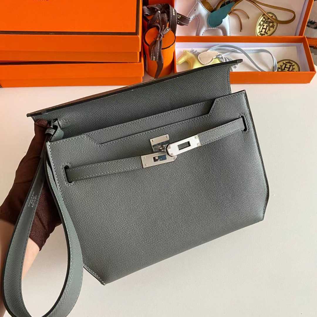 Hermes Kelly Dépêches Leather Bag (25-19-5cm) - EUR FASHION