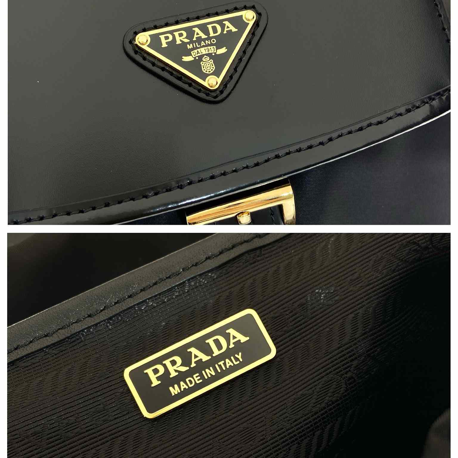 Prada Re-Nylon And Brushed Leather Backpack - EUR FASHION