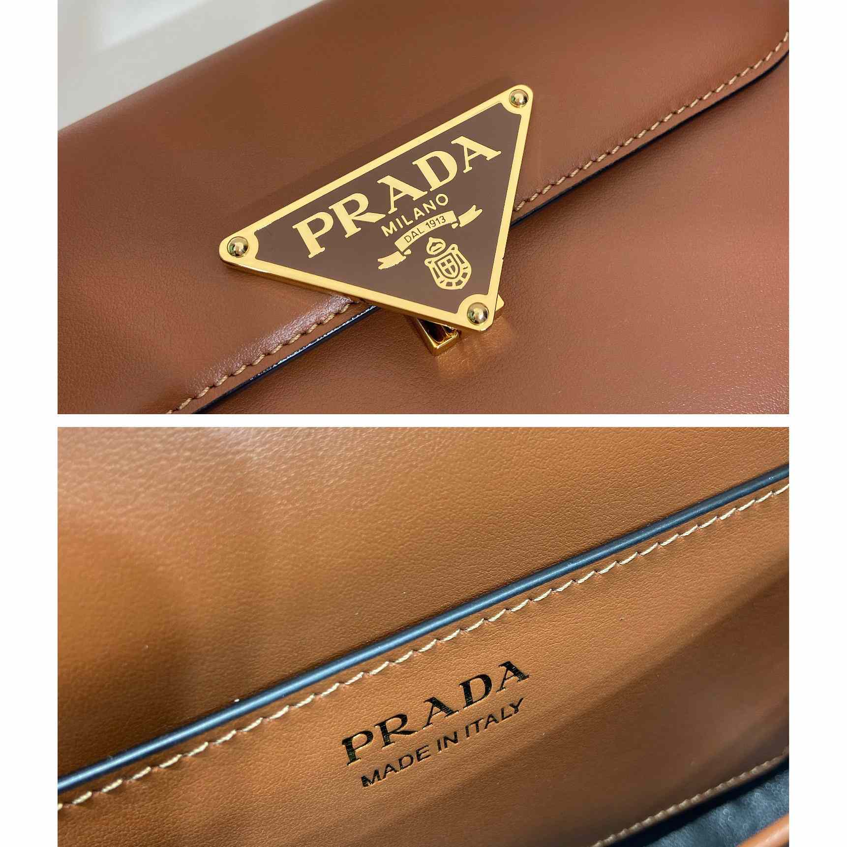 Prada Leather Shoulder Bag - EUR FASHION