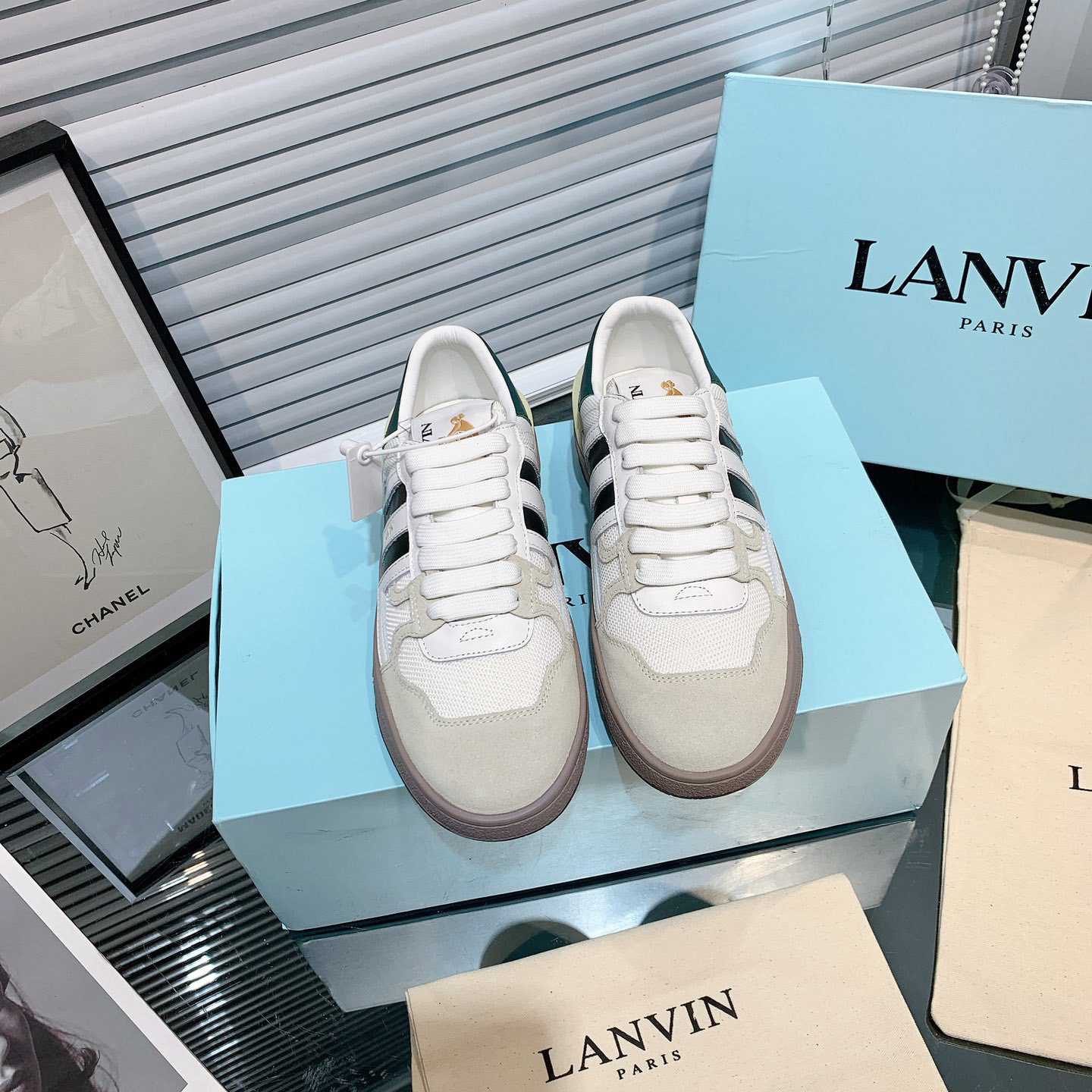 Lanvin Clay Low-Top Sneakers - EUR FASHION