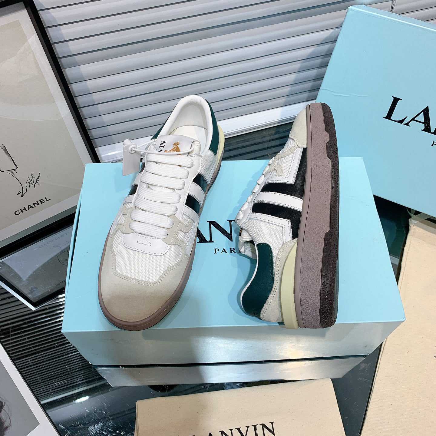 Lanvin Clay Low-Top Sneakers - EUR FASHION