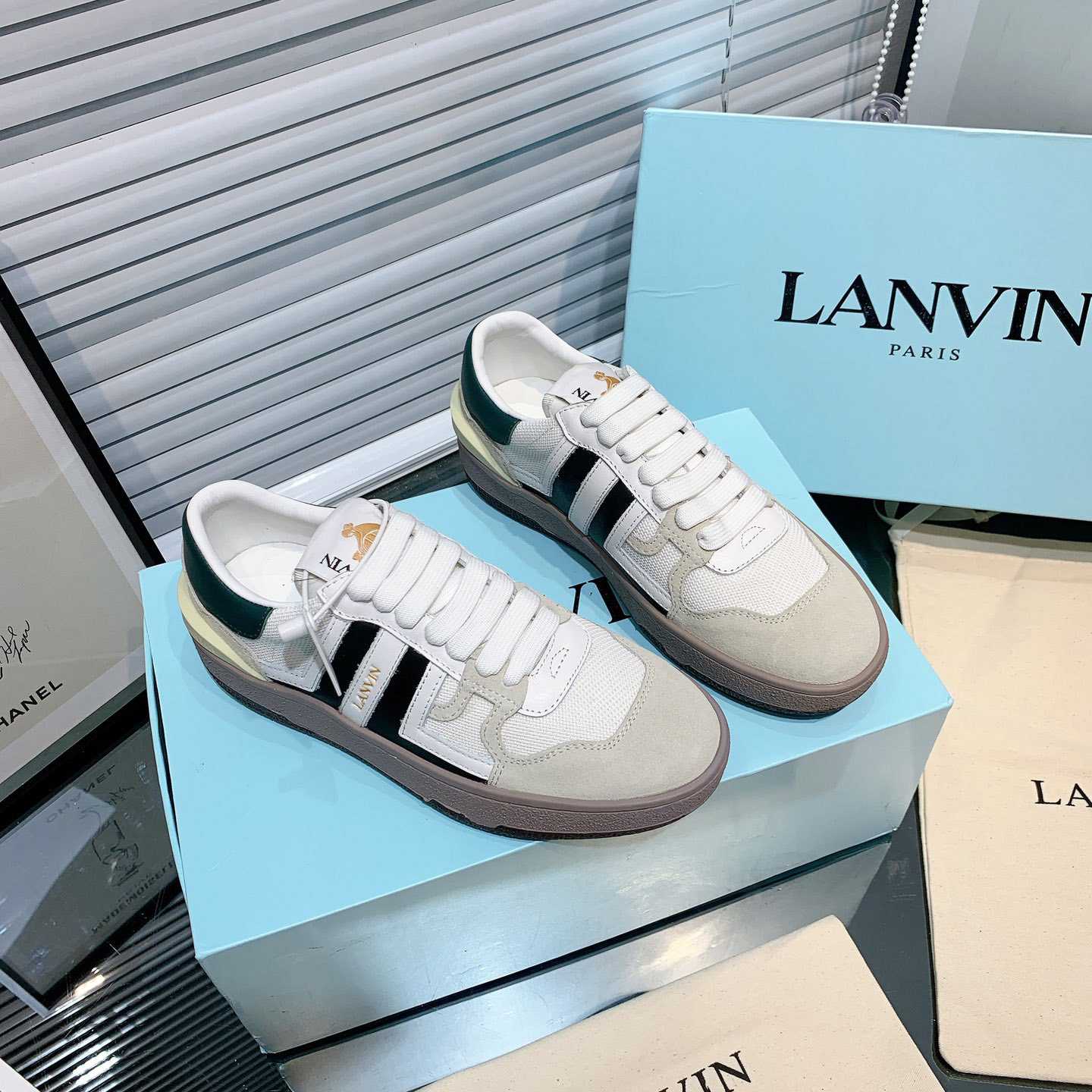 Lanvin Clay Low-Top Sneakers - EUR FASHION