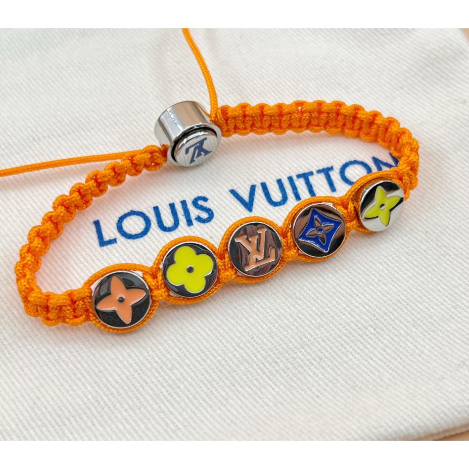 Louis Vuitton Monogram Colors Braided Bracelet   M1087A - EUR FASHION