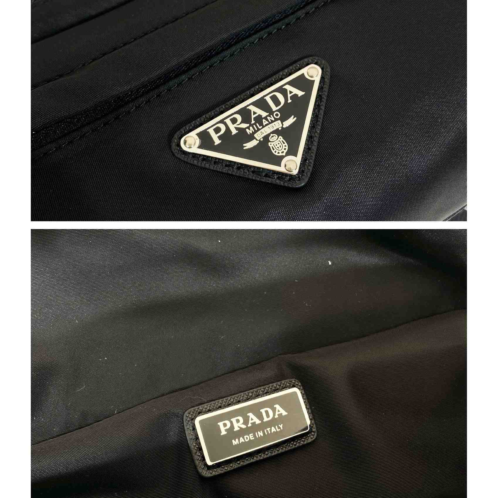 Prada Re-Nylon And Saffiano Leather Shoulder Bag - EUR FASHION