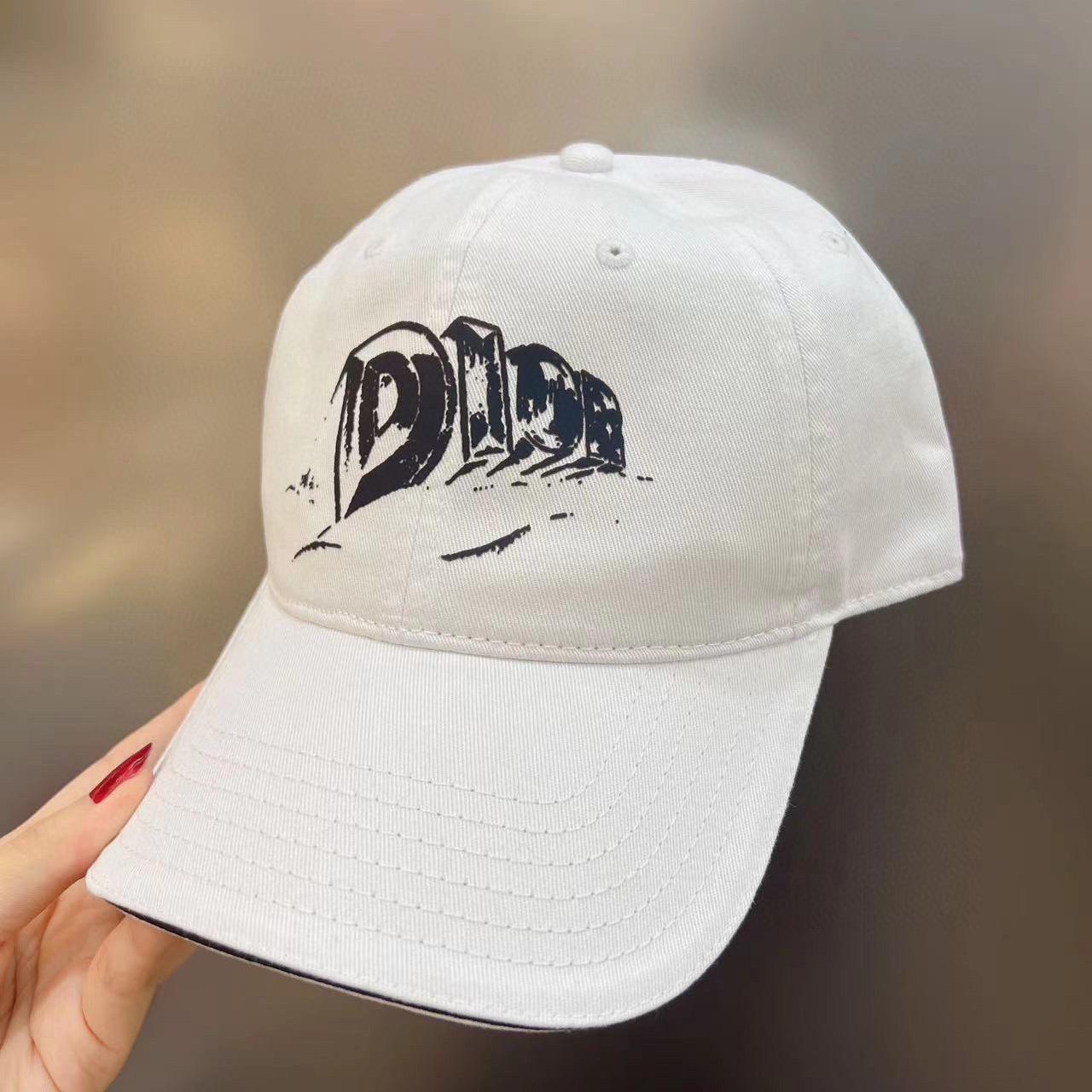 Dior Baseball Cap With AsteroDior Signature  - EUR FASHION