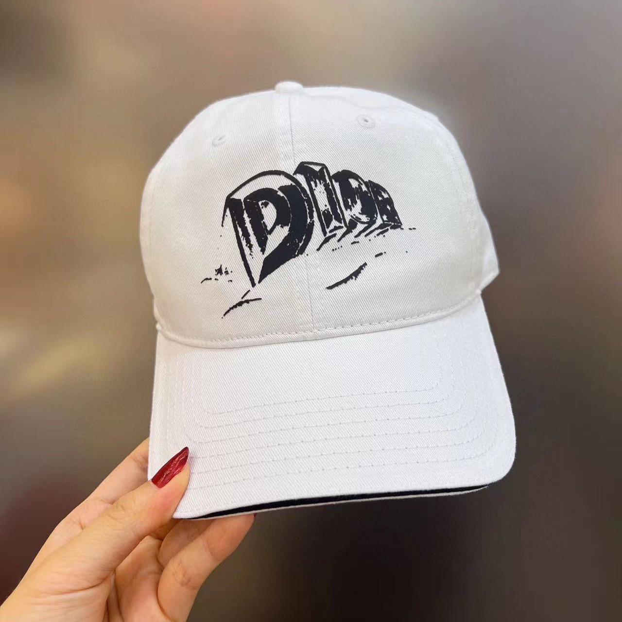 Dior Baseball Cap With AsteroDior Signature  - EUR FASHION