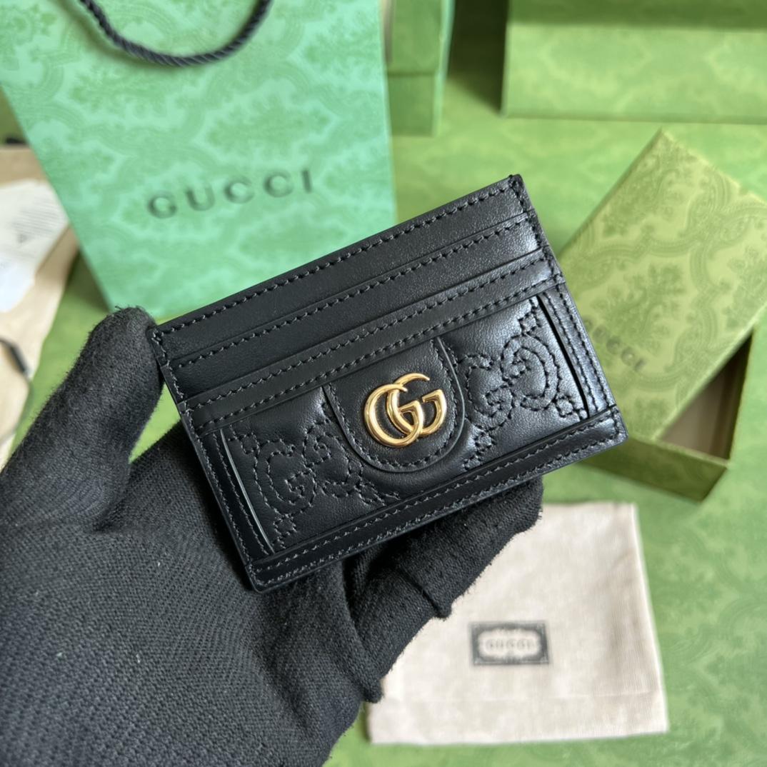 Gucci GG Matelasse Card Case - EUR FASHION