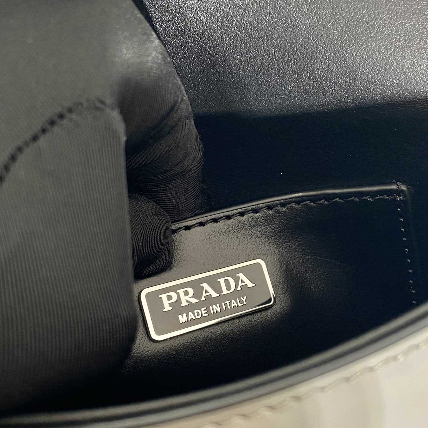 Prada Brushed Leather Mini-bag With Shoulder Strap - EUR FASHION