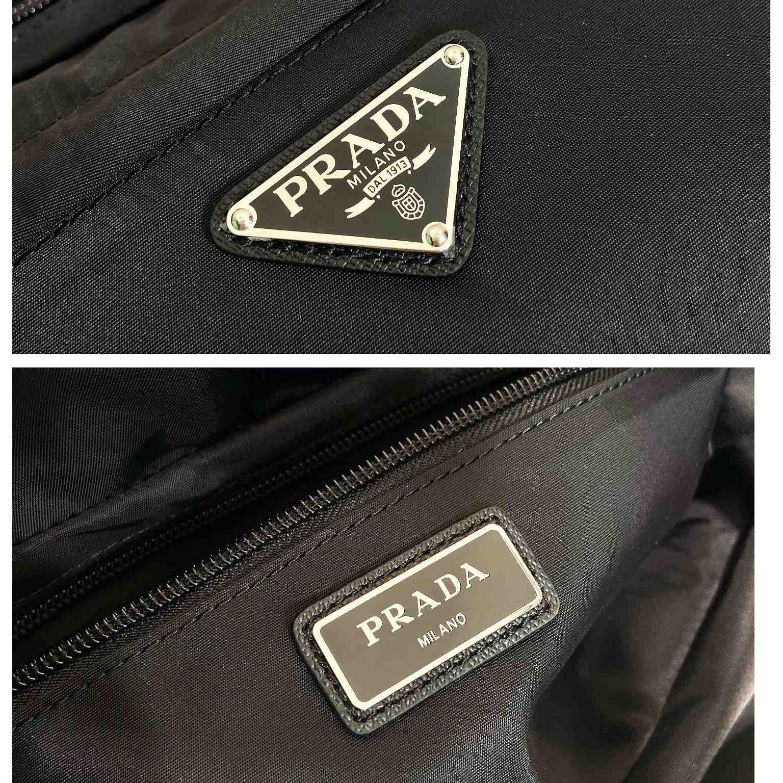 Prada Re-Nylon And Saffiano Leather Shoulder Bag - EUR FASHION