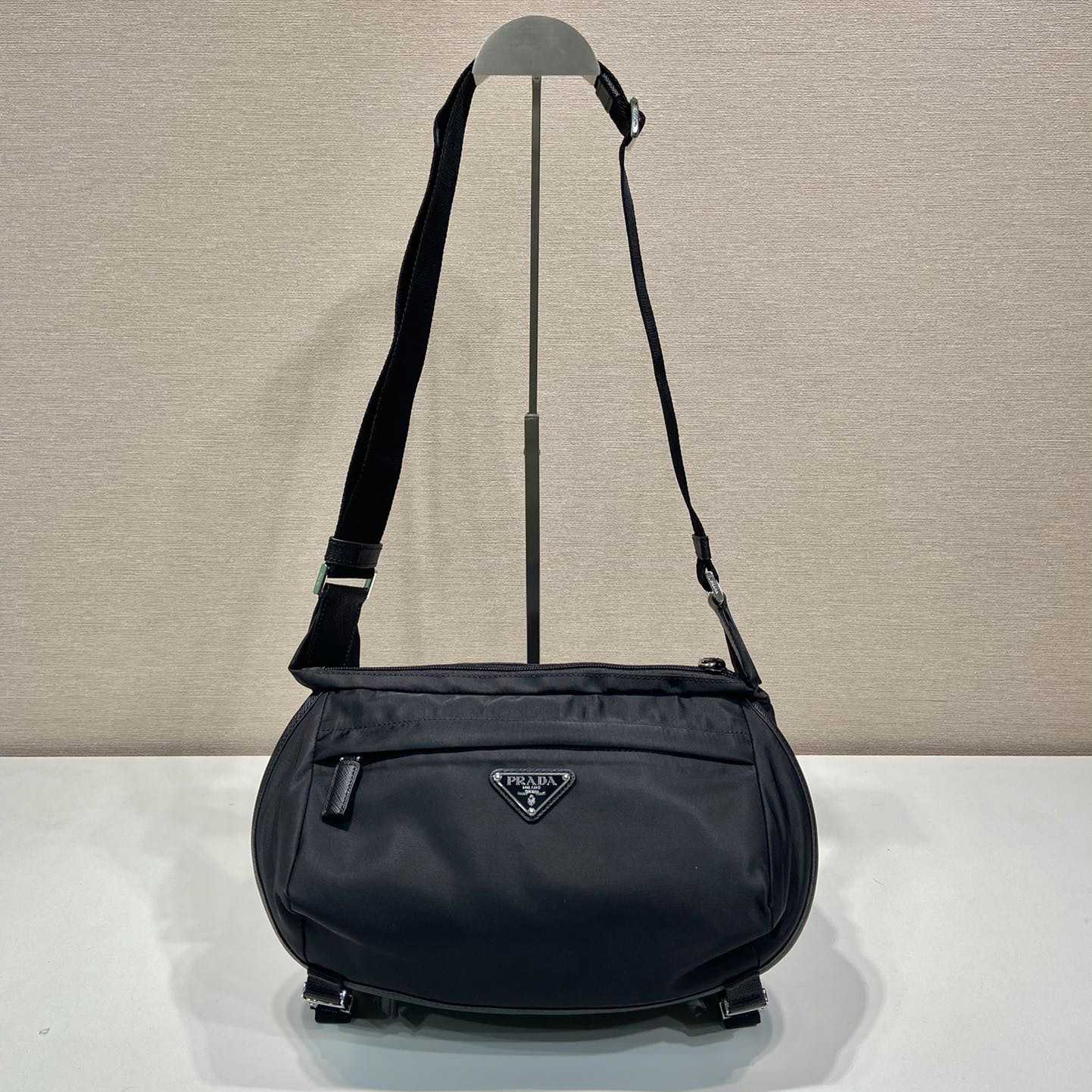 Prada Re-Nylon And Saffiano Leather Shoulder Bag - EUR FASHION