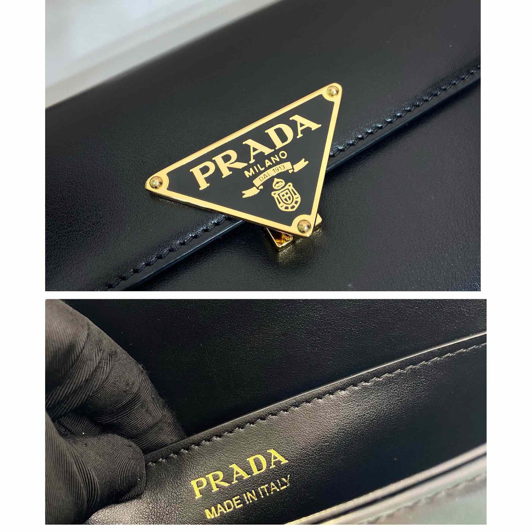 Prada Leather Shoulder Bag - EUR FASHION