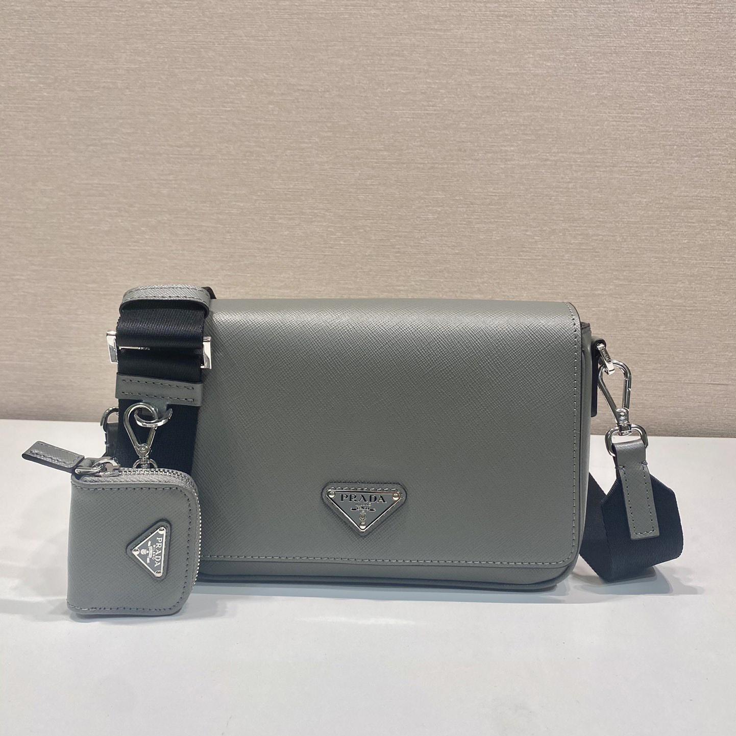 Prada Saffiano Leather Shoulder Bag - EUR FASHION