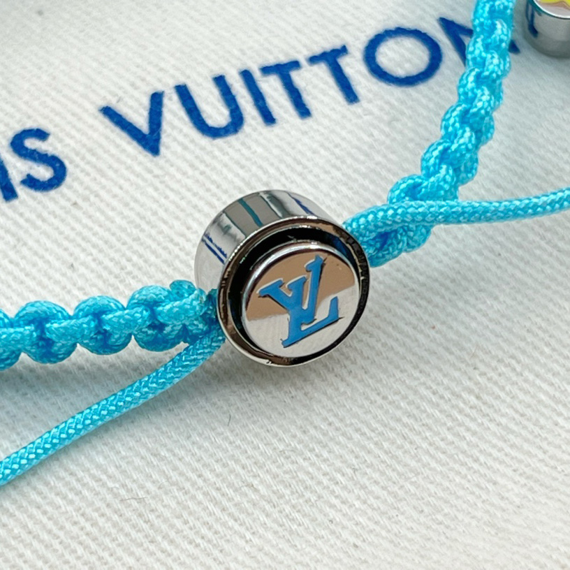 Louis Vuitton Monogram Colors Braided Bracelet   M1088A - EUR FASHION