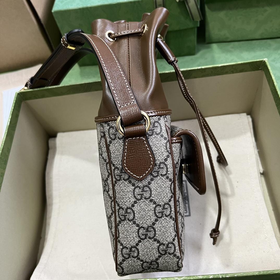 Gucci GG Mini Bucket Bag With Interlocking G - EUR FASHION