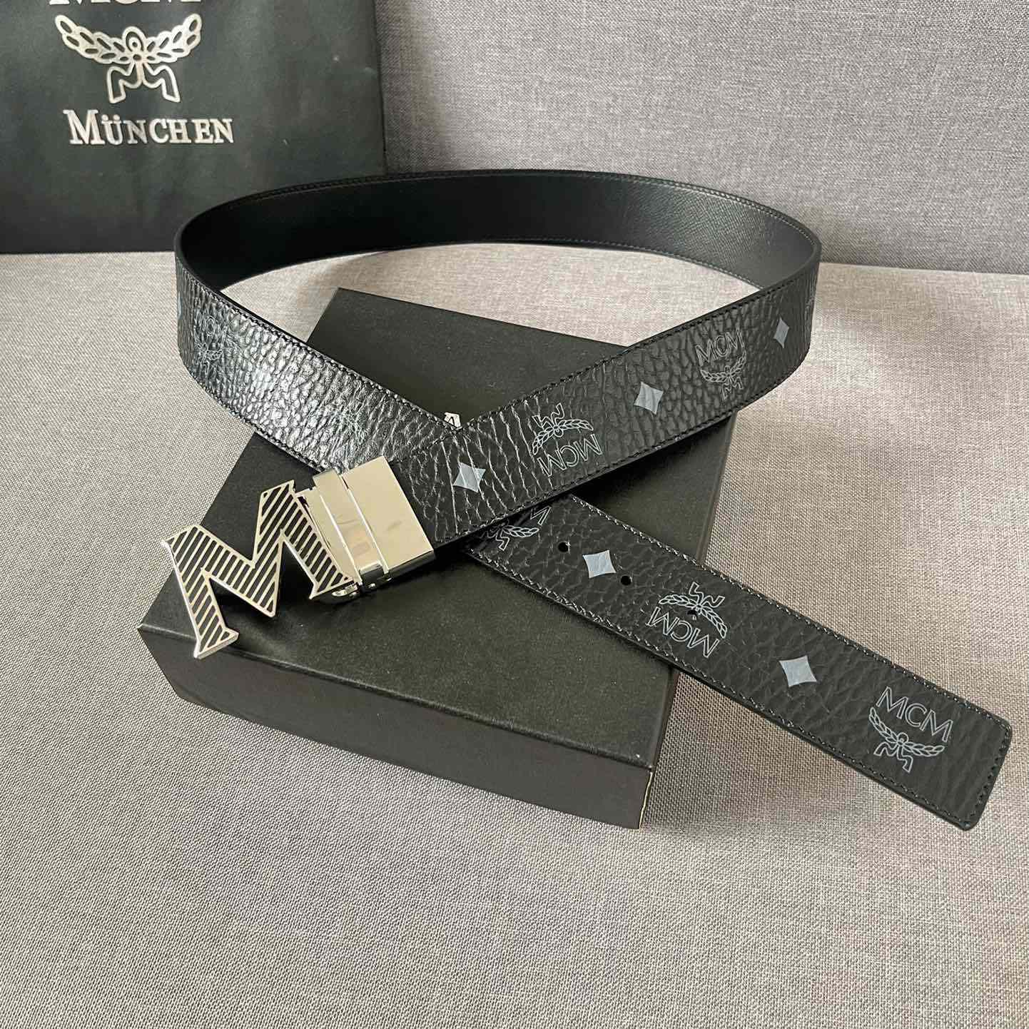 MCM Reversible Belts  - EUR FASHION