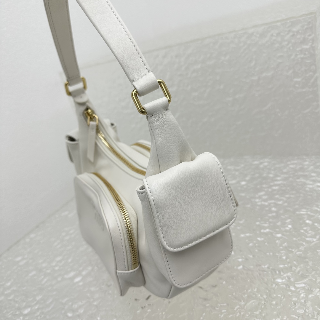 Miu Miu Nappa Leather Pocket Bag - EUR FASHION