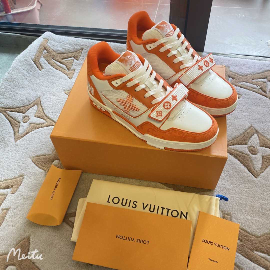 Louis Vuitton LV Trainer Sneaker (upon uk size)    1A9JK5 - EUR FASHION