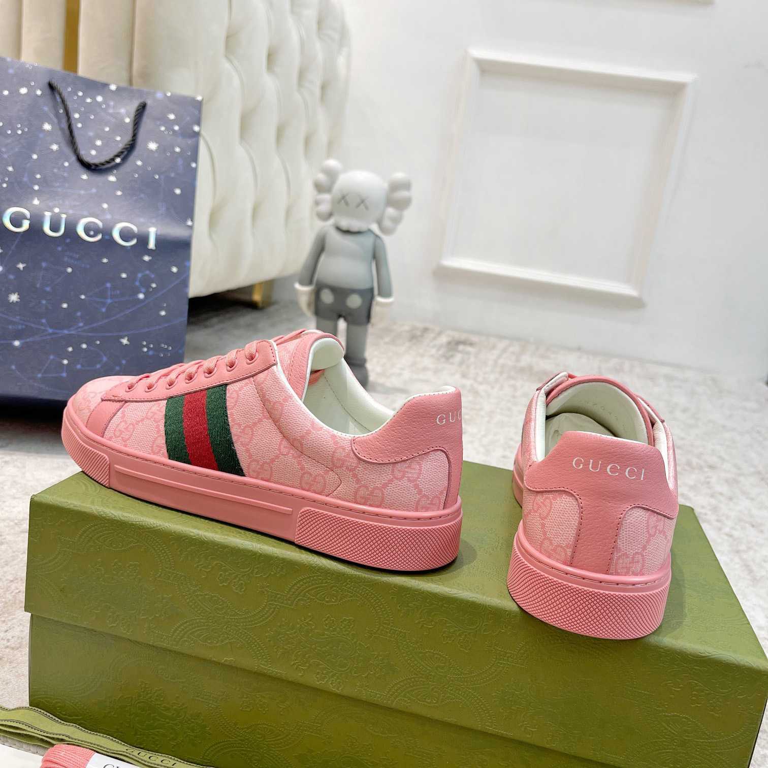 Gucci Ace Sneaker With Web - EUR FASHION