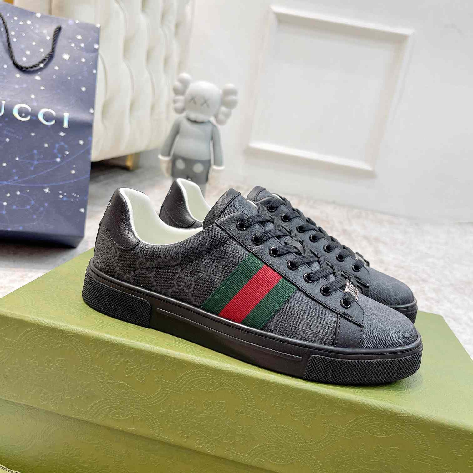 Gucci Ace Sneaker With Web - EUR FASHION