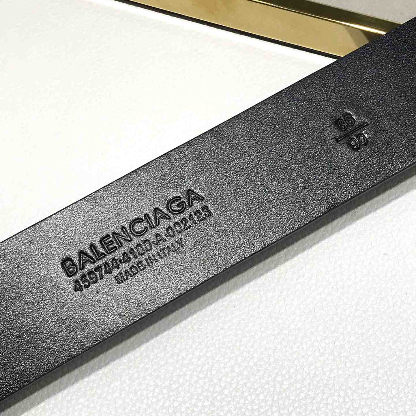 Balenciaga 3B Belt In Black  - EUR FASHION