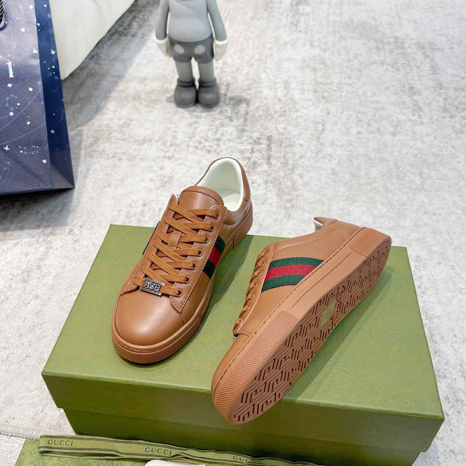 Gucci Ace Sneaker With Web (upon uk size) - EUR FASHION