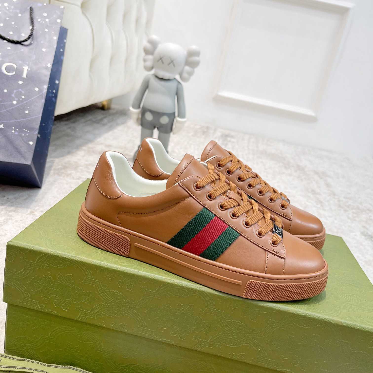 Gucci Ace Sneaker With Web (upon uk size) - EUR FASHION