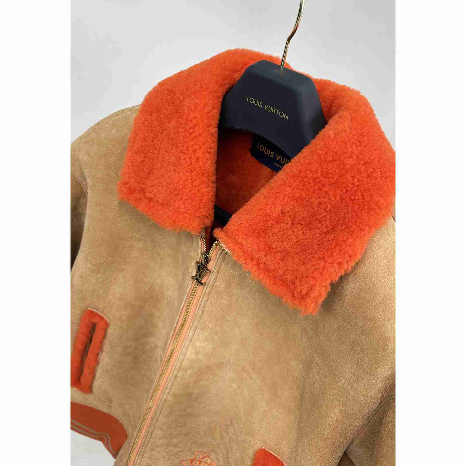 Louis Vuitton Shearling College Blouson - EUR FASHION