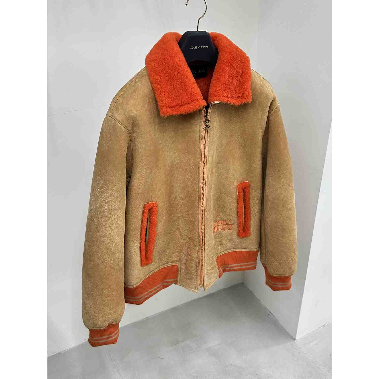 Louis Vuitton Shearling College Blouson - EUR FASHION