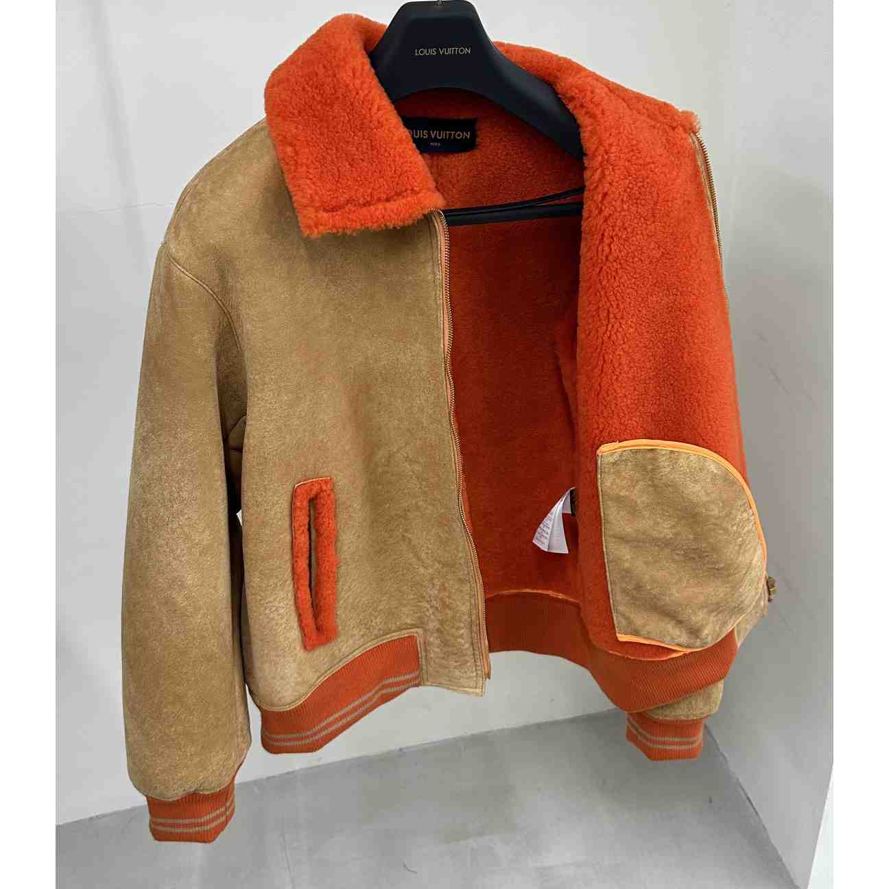 Louis Vuitton Shearling College Blouson - EUR FASHION