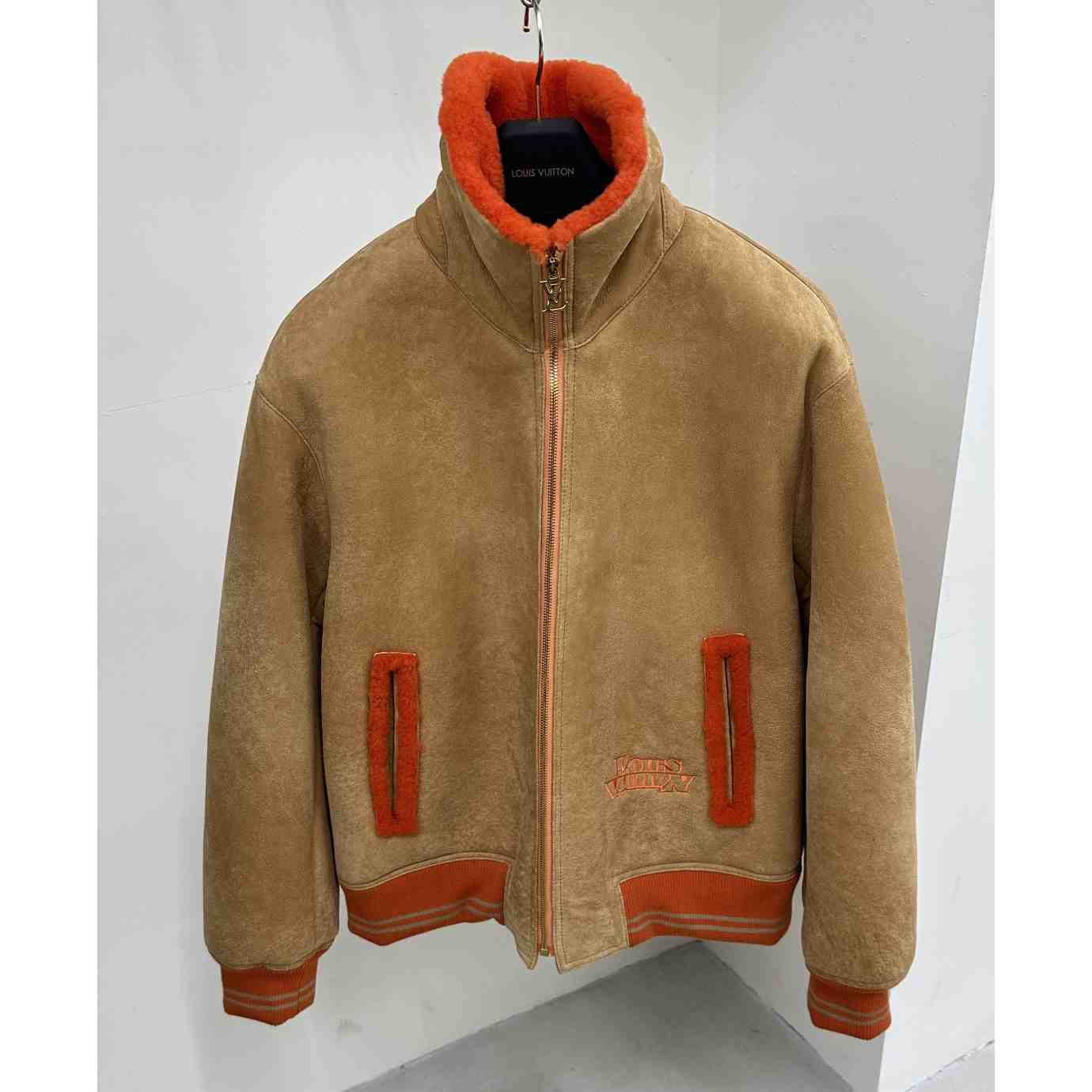 Louis Vuitton Shearling College Blouson - EUR FASHION