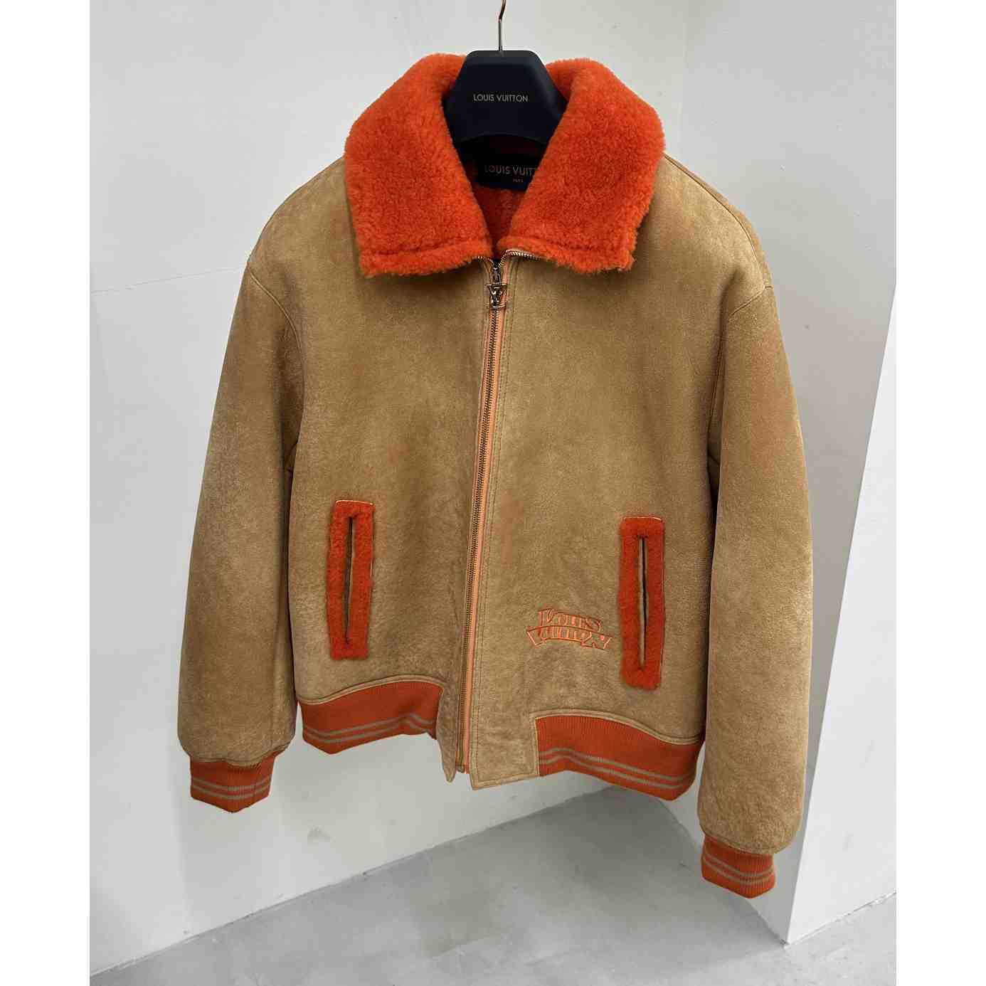 Louis Vuitton Shearling College Blouson - EUR FASHION